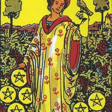 Nine of Pentacles 錢幣九